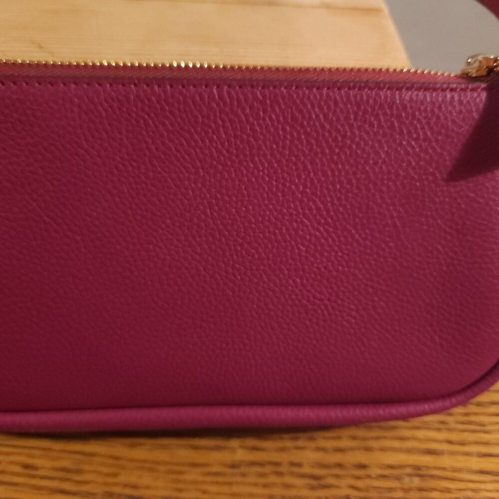 Kate Spade New York Kayla Convertible Wristlet in Dark Raspberry NWOT - Picture 5 of 7